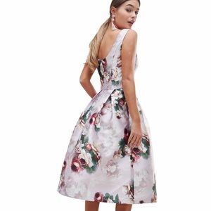 Chi Chi London Midi Dress sz UK 14. US 10